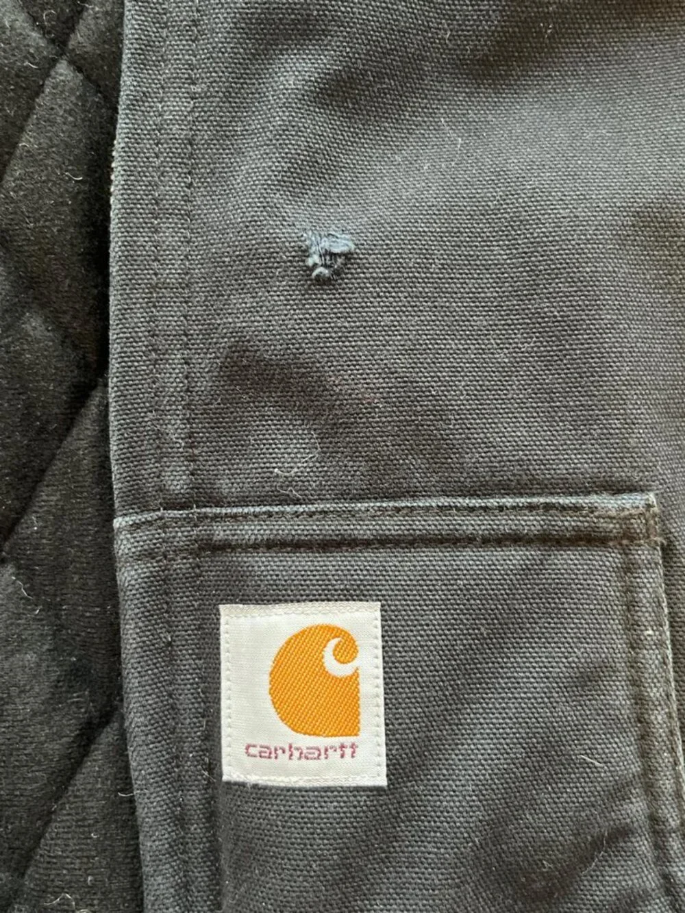 Carhartt Women's Black and Navy Jacket